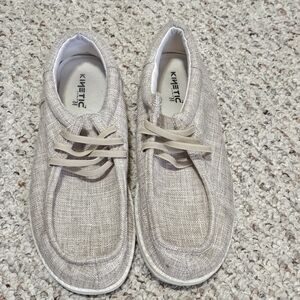 Kinetic Beige Casual Shoes